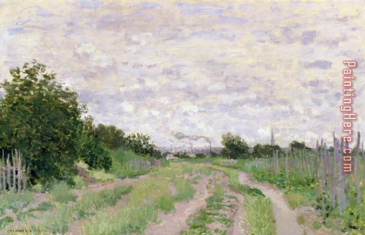 Claude Monet Path through the Vines at Argenteuil